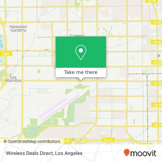 Wireless Deals Direct map