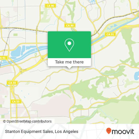 Stanton Equipment Sales map
