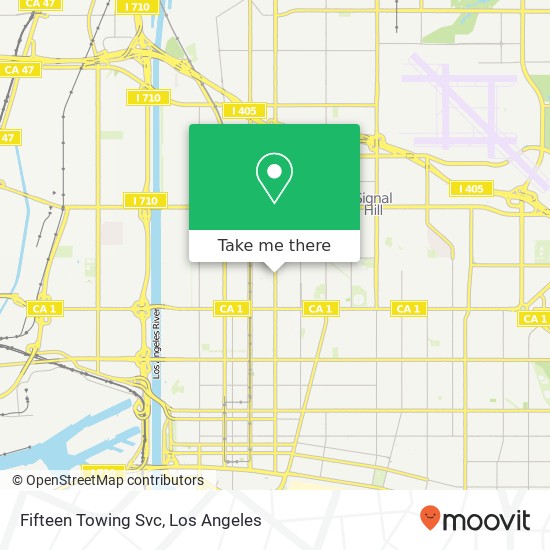 Mapa de Fifteen Towing Svc