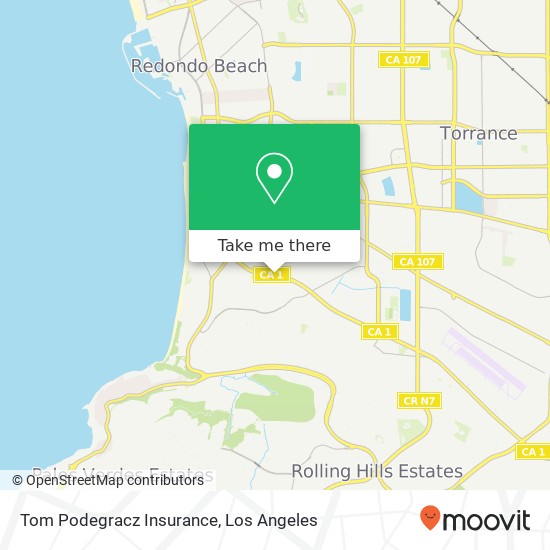 Tom Podegracz Insurance map