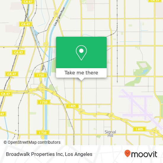 Broadwalk Properties Inc map