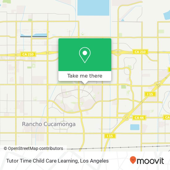 Tutor Time Child Care Learning map