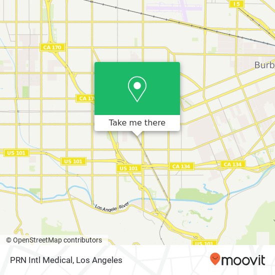 PRN Intl Medical map