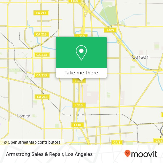 Armstrong Sales & Repair map