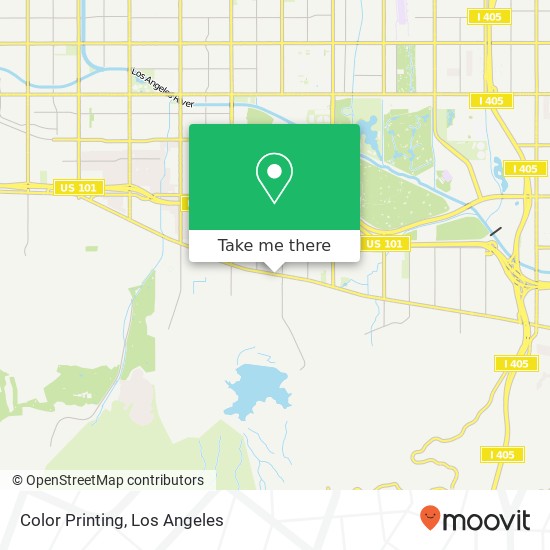 Color Printing map