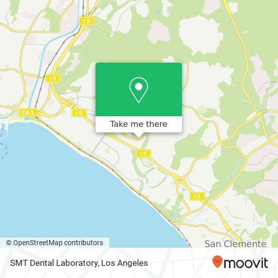 SMT Dental Laboratory map