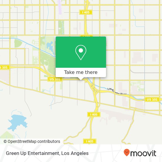 Mapa de Green Up Entertainment