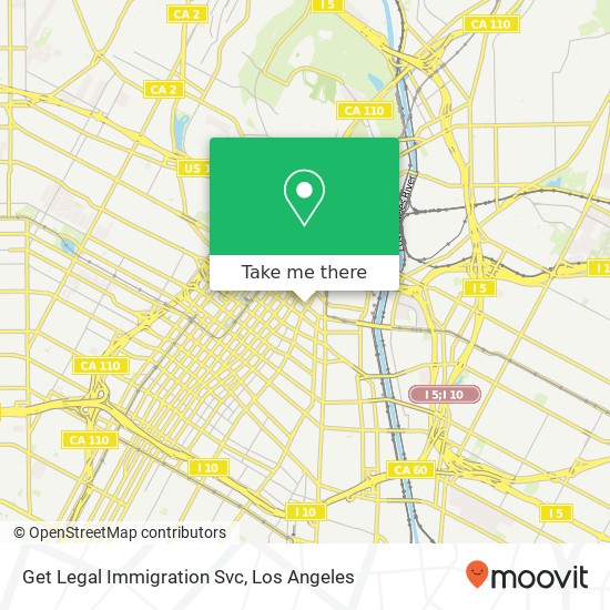 Mapa de Get Legal Immigration Svc