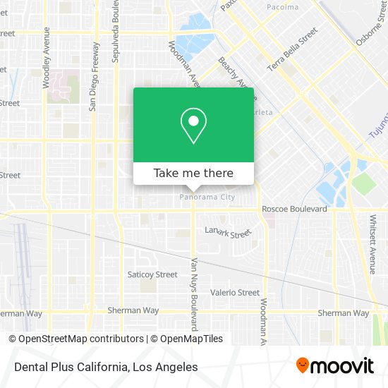 Dental Plus California map