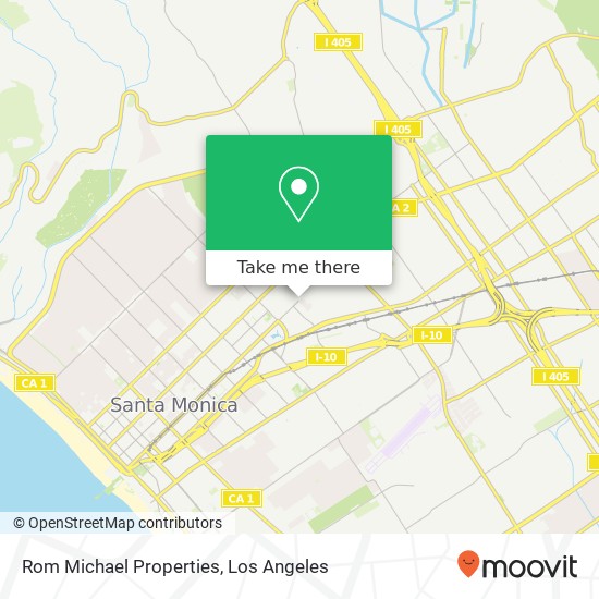 Mapa de Rom Michael Properties