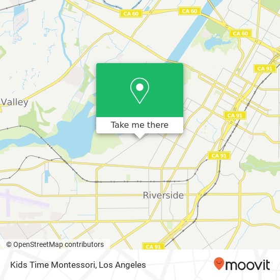 Kids Time Montessori map