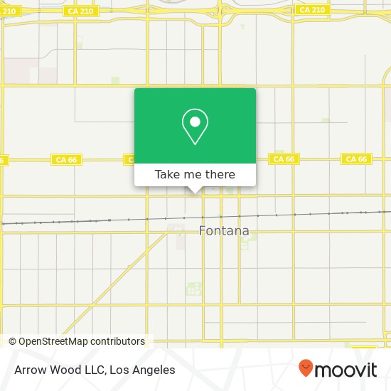 Mapa de Arrow Wood LLC