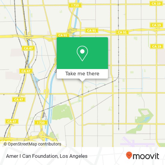 Amer I Can Foundation map