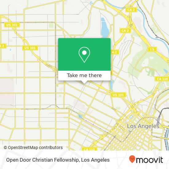 Open Door Christian Fellowship map