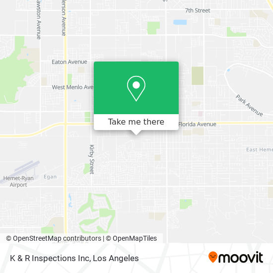 K & R Inspections Inc map