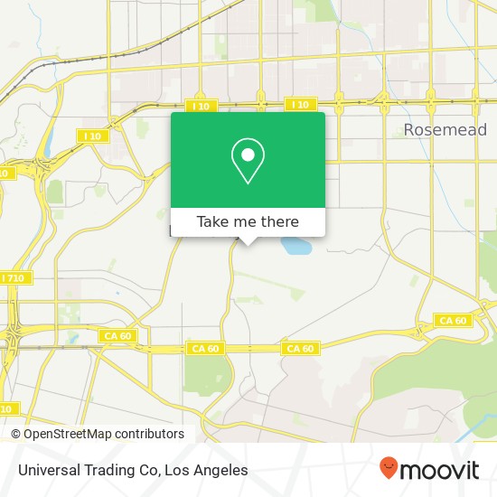 Universal Trading Co map