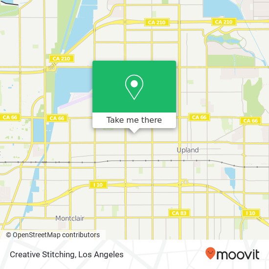 Creative Stitching map