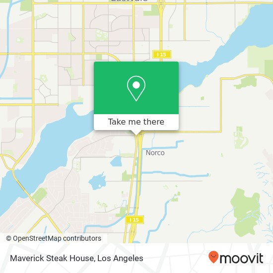 Mapa de Maverick Steak House