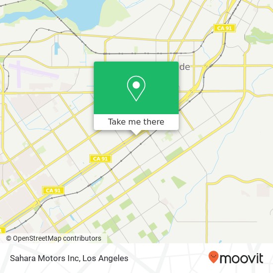 Sahara Motors Inc map