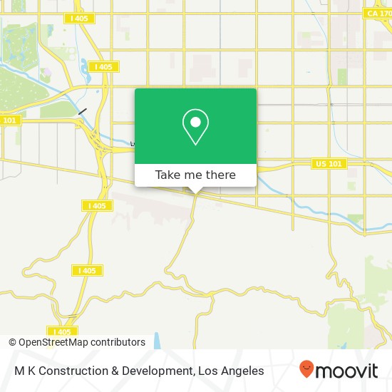 M K Construction & Development map