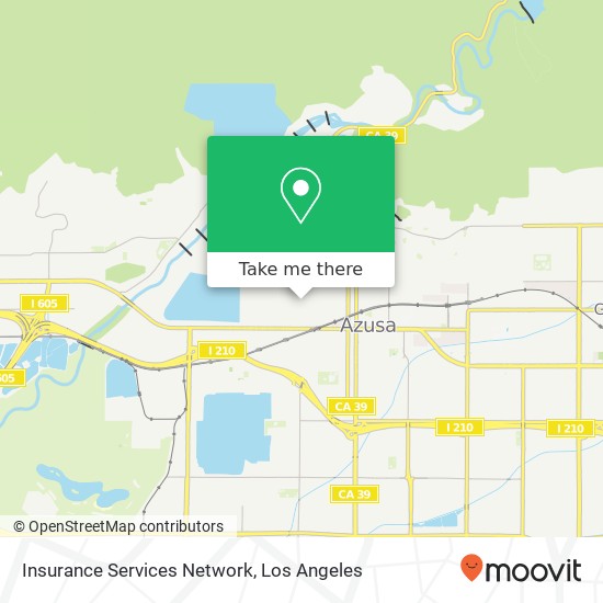 Mapa de Insurance Services Network