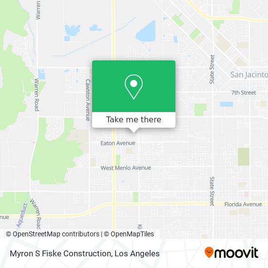 Myron S Fiske Construction map