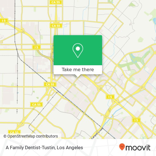 A Family Dentist-Tustin map