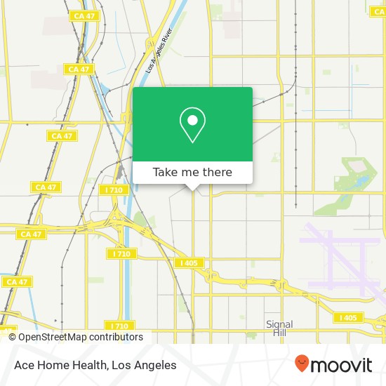 Ace Home Health map