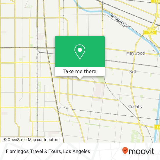 Flamingos Travel & Tours map