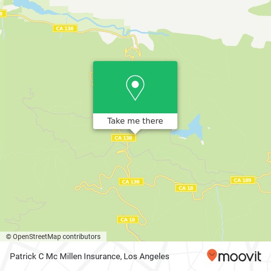 Patrick C Mc Millen Insurance map