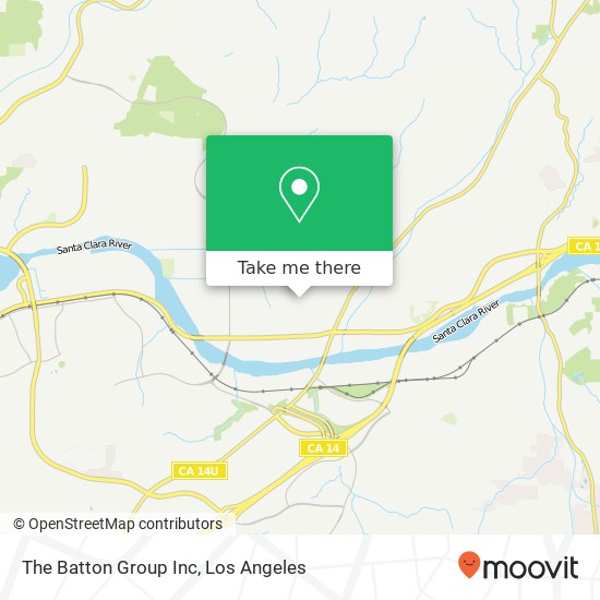 Mapa de The Batton Group Inc