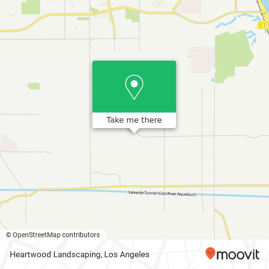 Heartwood Landscaping map