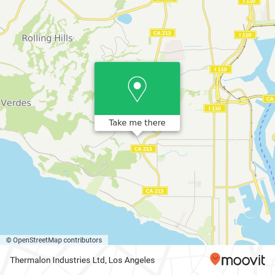 Mapa de Thermalon Industries Ltd