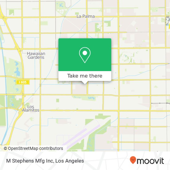 Mapa de M Stephens Mfg Inc