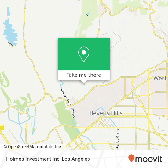 Holmes Investment Inc map