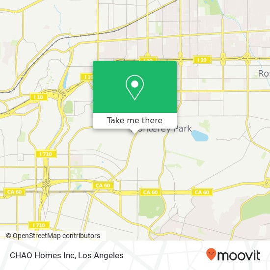 CHAO Homes Inc map