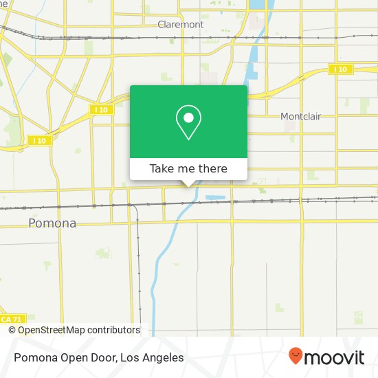 Mapa de Pomona Open Door