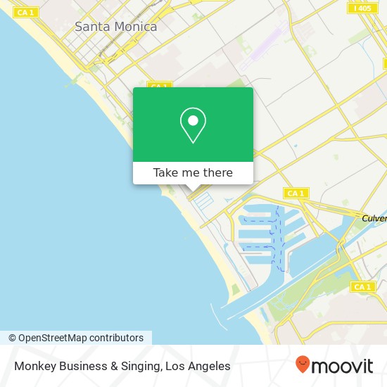 Monkey Business & Singing map