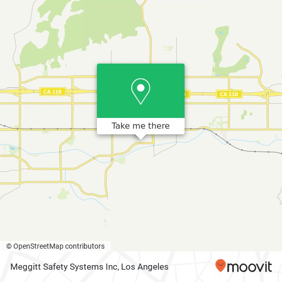 Meggitt Safety Systems Inc map