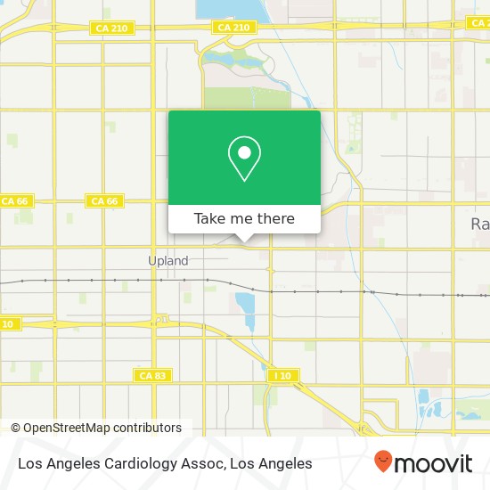 Mapa de Los Angeles Cardiology Assoc