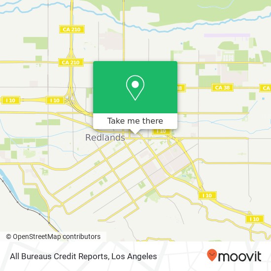 All Bureaus Credit Reports map