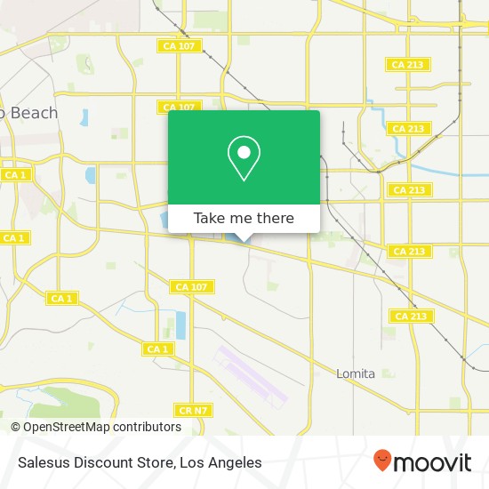 Salesus Discount Store map