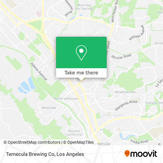 Temecula Brewing Co map