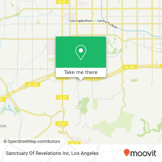 Sanctuary Of Revelations Inc map