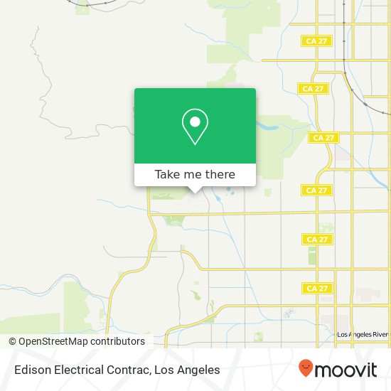 Mapa de Edison Electrical Contrac