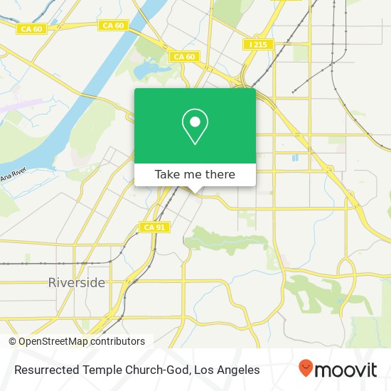 Resurrected Temple Church-God map