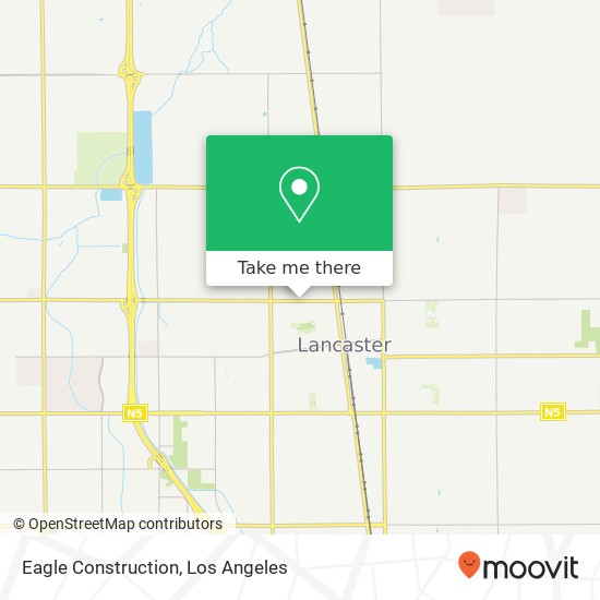 Eagle Construction map