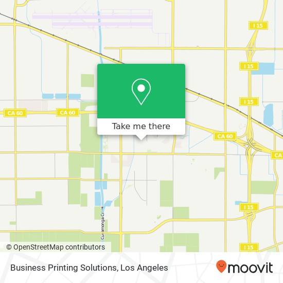 Mapa de Business Printing Solutions