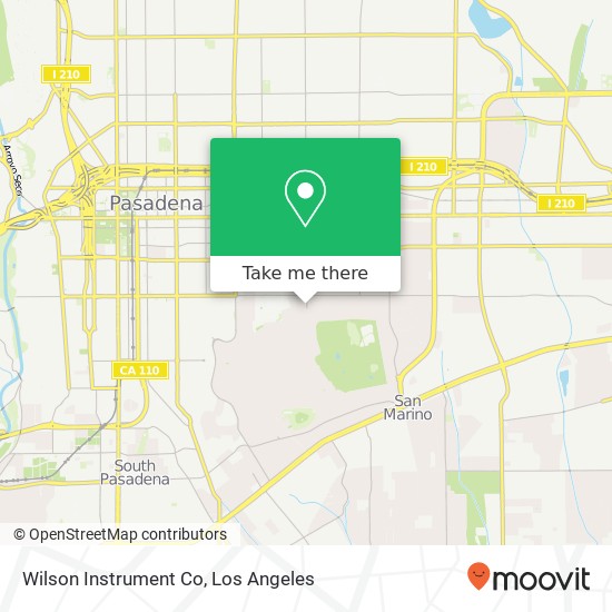 Mapa de Wilson Instrument Co