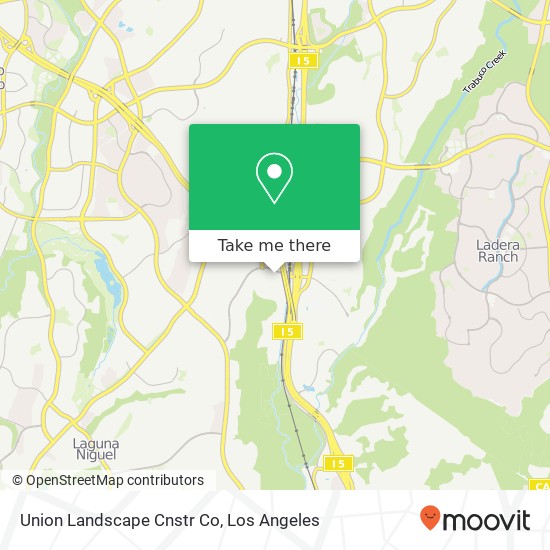 Mapa de Union Landscape Cnstr Co